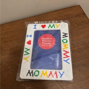 White "I ♥ My Mommy" Kids Picture Frame - Multicolor Accents